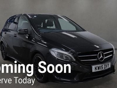 Black Used 2015 Mercedes B200 AMG Line Premium MPV | £8,495 (Fair price)