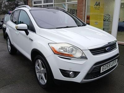 White Used 2009 Ford Kuga Titanium SUV | £2,495 (Fair price)
