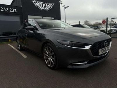 Grey Used 2019 Mazda 3 Inclusive Sedan | £9,395 (Expensive)