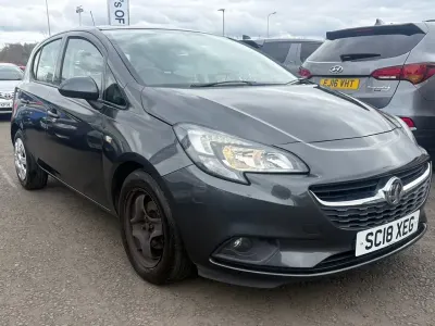 Used Vauxhall Corsa Design Edition 90 HP (66 kW) 2018 Grey Hatchback