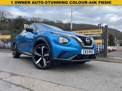 Used Nissan Juke S 114 HP (83 kW) 2021 Blue SUV