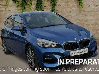 Used BMW 220 Active Tourer M Sport 189 HP (139 kW) 2019 Blue MPV