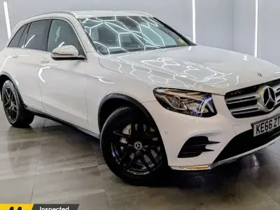 Used Mercedes GLC220 AMG line 170 HP (125 kW) 2017 White SUV