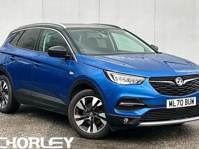 Used Vauxhall Grandland X SRi 131 HP (96 kW) 2020 Blue SUV