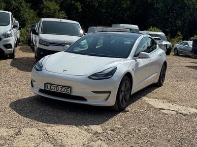 White Used 2020 Tesla Model 3 Long Range AWD Sedan | £15,995 (Fair price)