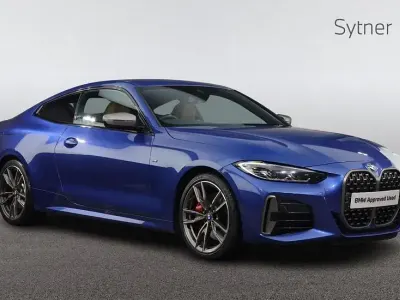 Used BMW M440 M Sport 374 HP (275 kW) 2021 Blue Sedan