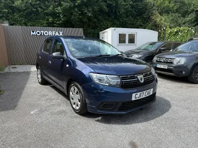 Used Dacia Sandero Ambiance 2017 Blue Hatchback