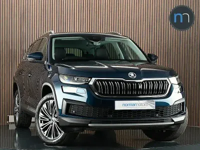 Used Skoda Kodiaq SE L Executive 150 HP (110 kW) 2023 Blue SUV