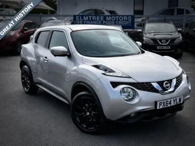 Used Nissan Juke Tekna 110 HP (80 kW) 2014 Silver SUV