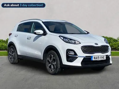 Gebraucht Kia Sportage 130 PS (95 kW) 2019 Weiß SUV