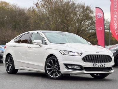 White Used 2018 Ford Mondeo Vignale Hatchback | £12,489 (Fair price)
