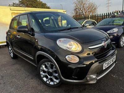 Used Fiat 500L Trekking 85 HP (62 kW) 2015 Black MPV
