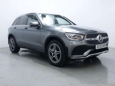 Grey Used 2022 Mercedes GLC300e AMG line SUV | £26,900 (Super price)
