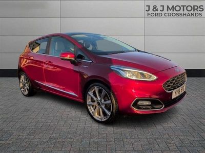 Red Used 2018 Ford Fiesta Vignale Hatchback | £11,995 (A bit pricey)