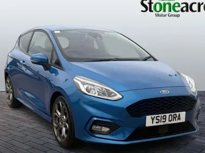 Used Ford Fiesta ST-Line X 140 HP (102 kW) 2019 Blue Hatchback