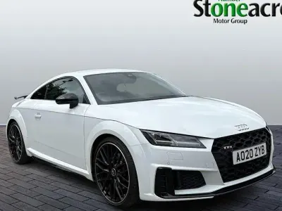 Used Audi TTS Black Edition 306 HP (225 kW) 2020 White Coupe