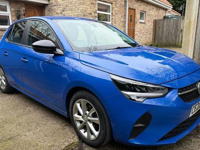 Used Vauxhall Corsa 75 HP (55 kW) 2020 Blue Hatchback