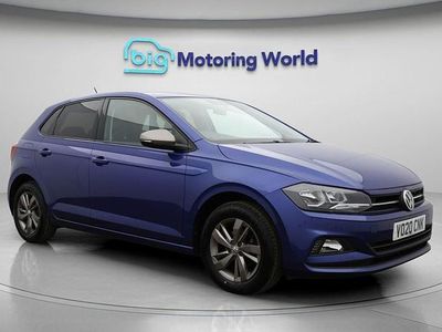 Used VW Polo Match 95 HP (69 kW) 2020 Blue Hatchback
