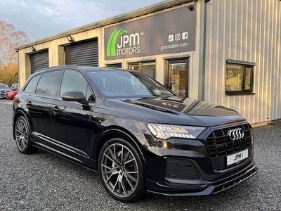 Used Audi Q7 S-Line 231 HP (169 kW) 2021 Black SUV