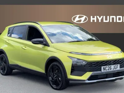 New Hyundai Bayon Blackline 90 HP (66 kW) 2026 Metallic  lucid lime SUV