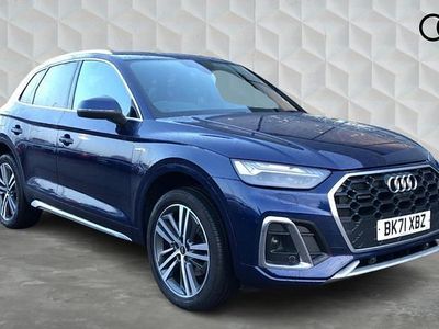 Blue Used 2021 Audi Q5 S-Line SUV | £25,150 (Fair price)