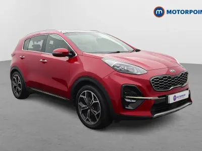 Used Kia Sportage GT-Line S 136 HP (100 kW) 2020 Red SUV