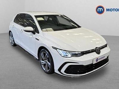 Used VW Golf VIII R-line 131 HP (96 kW) 2021 White Hatchback