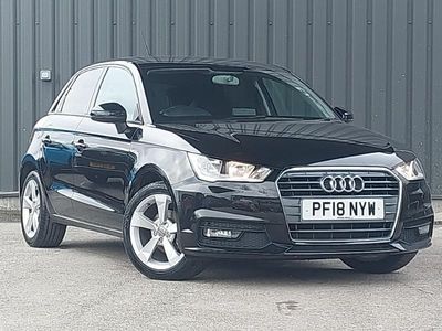Begagnad Audi A1 Sport 95 HK (69 kW) 2018 Svart Halvkombi