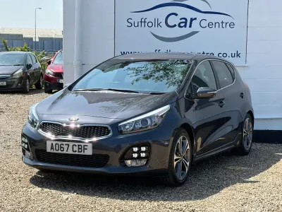 Used Kia Ceed GT-Line 134 HP (98 kW) 2017 Silver Hatchback