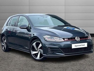 Used VW Golf VIII GTI 241 HP (177 kW) 2020 Blue Hatchback