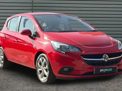 Used Vauxhall Corsa 75 HP (55 kW) 2017 Red Hatchback