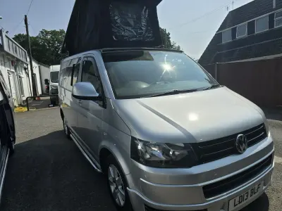 Used VW T5 Highline 84 HP (61 kW) 2013 Silver Van