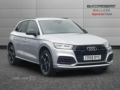 Used Audi Q5 Black Edition 190 HP (139 kW) 2019 Silver SUV
