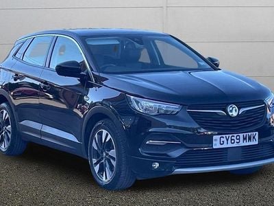 Used Vauxhall Grandland X Sport 131 HP (96 kW) 2019 Black SUV