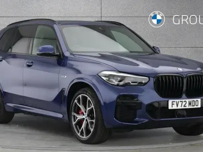 Used BMW X5 M Sport 394 HP (289 kW) 2022 Blue SUV