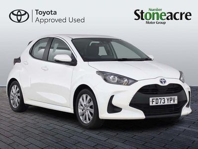 Used Toyota Yaris Hybrid 2024 White Hatchback