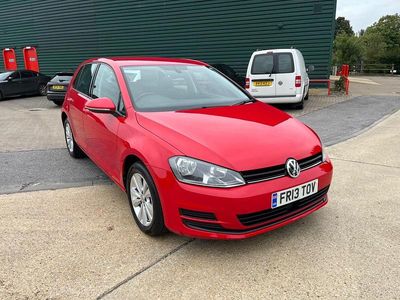 Red Used 2013 VW Golf VII SE Hatchback | £8,500 (Fair price)