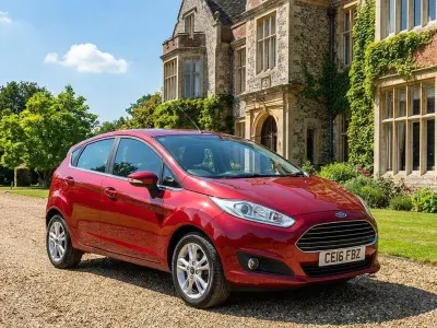 Used Ford Fiesta Zetec 82 HP (60 kW) 2016 Red Hatchback