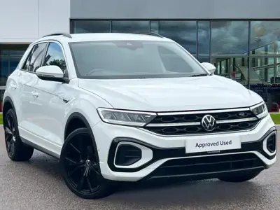 Used VW T-Roc R-line 150 HP (110 kW) 2022 White SUV