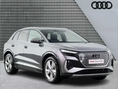 New Audi Q4 e-tron S-Line 150 kW (204 HP) 2026 Grey SUV