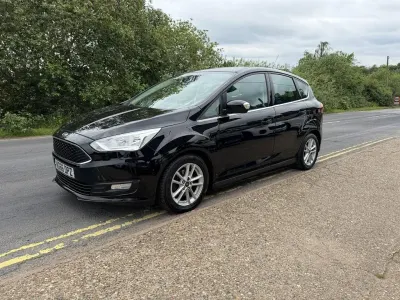 Used Ford C-MAX Zetec 120 HP (88 kW) 2017 Black MPV