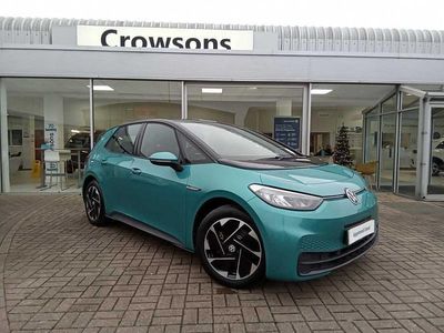 Used VW ID.3 Pro Performance 150 kW (204 HP) 2022 Turquoise Hatchback