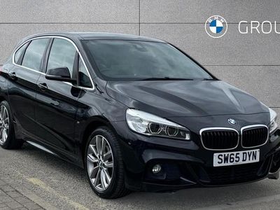 Used BMW 220 Active Tourer M Sport 187 HP (137 kW) 2015 Black MPV