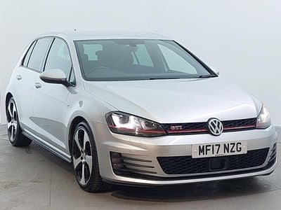 Used VW Golf VII GTI 230 HP (169 kW) 2017 Silver Hatchback