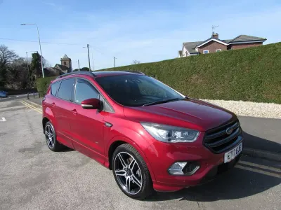Used Ford Kuga ST-Line 180 HP (132 kW) 2017 Red SUV