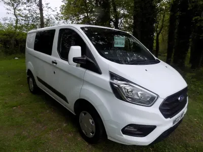 Used Ford Transit Custom Trend 130 HP (95 kW) 2022 White Van