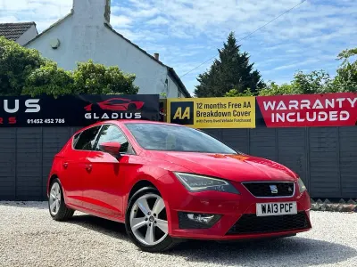 Used Seat Leon FR 150 HP (110 kW) 2013 Red Hatchback