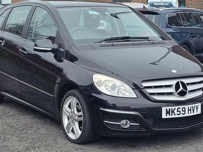 Used Mercedes B160 95 HP (69 kW) 2010 Black MPV