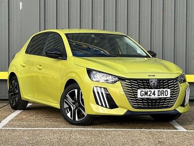 Yellow Used 2024 Peugeot 208 Allure Hatchback | £15,392 (Fair price)