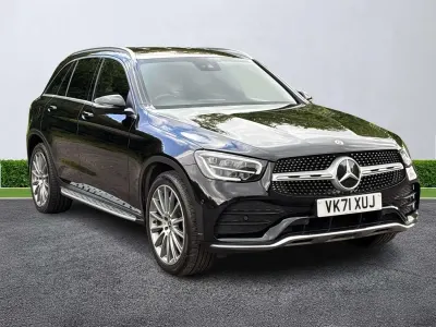 Gebraucht Mercedes GLC220 AMG Line Premium 2021 Schwarz